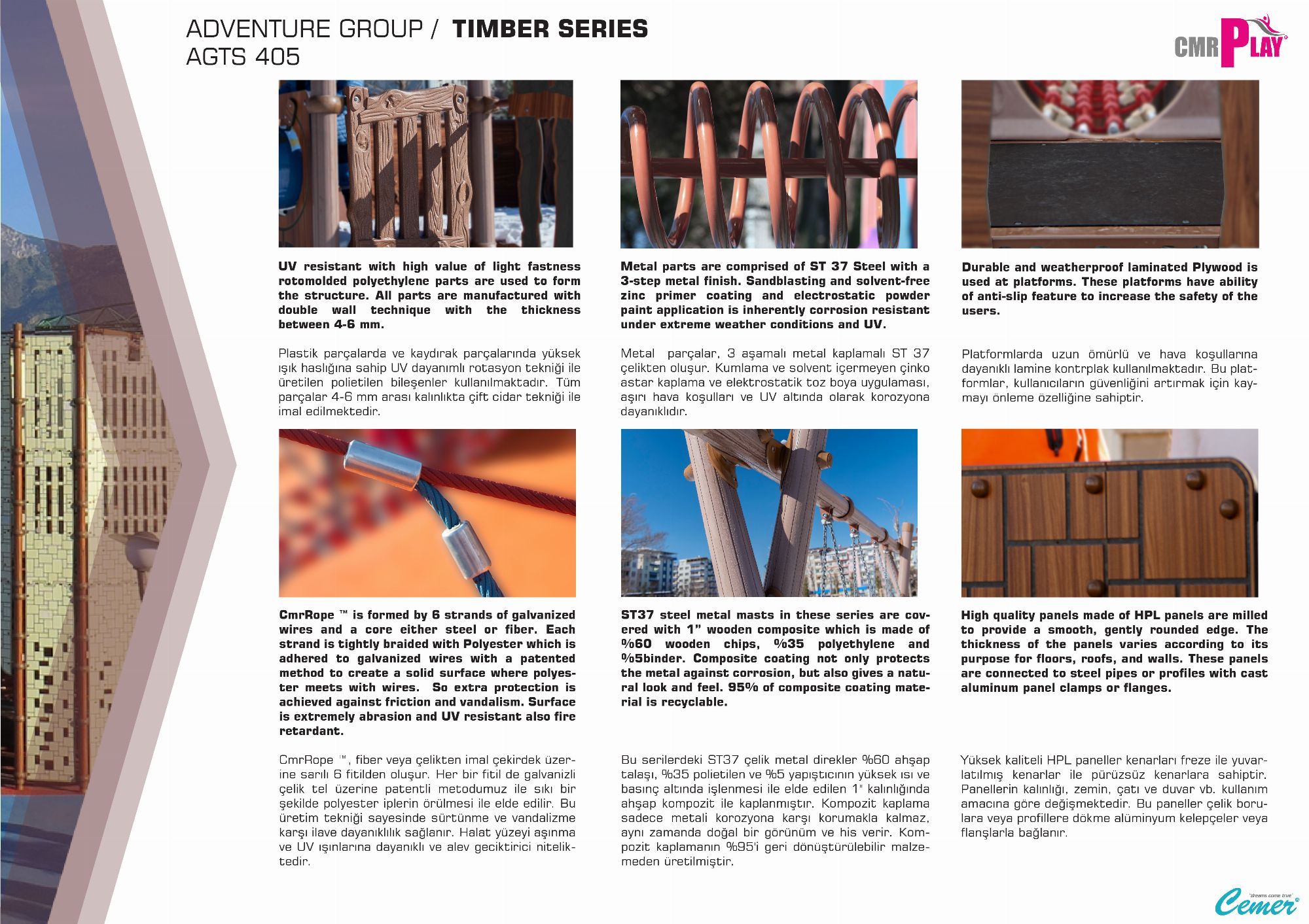 TIMBER SERIES AGTS 405